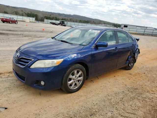 4T1BF3EK2BU643542 - 2011 TOYOTA CAMRY BASE BLUE photo 1