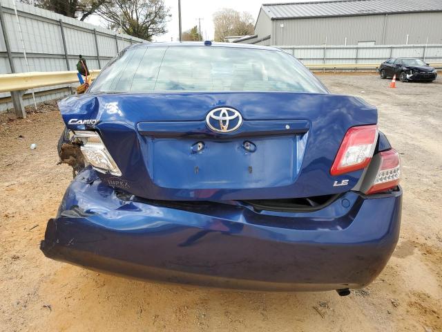 4T1BF3EK2BU643542 - 2011 TOYOTA CAMRY BASE BLUE photo 6