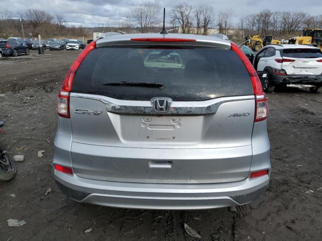 2HKRM4H76GH718234 - 2016 HONDA CR-V EXL SILVER photo 6