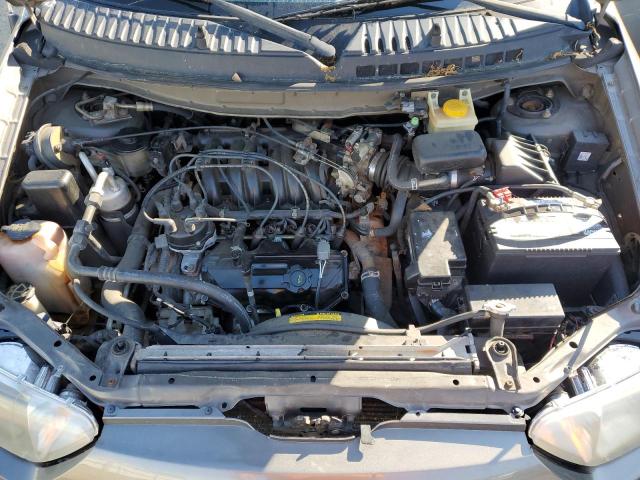 4N2ZN16T31D821861 - 2001 NISSAN QUEST SE TAN photo 12