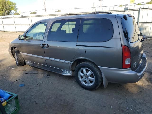 4N2ZN16T31D821861 - 2001 NISSAN QUEST SE TAN photo 2