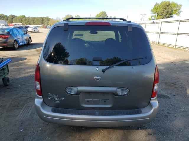 4N2ZN16T31D821861 - 2001 NISSAN QUEST SE TAN photo 6