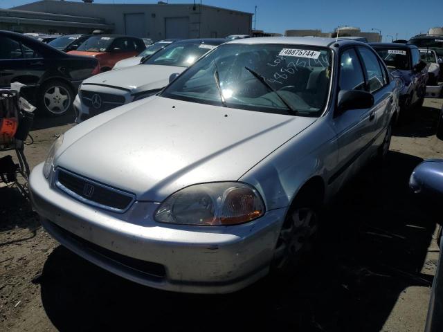 JHMEJ6624WS013148 - 1998 HONDA CIVIC DX SILVER photo 1