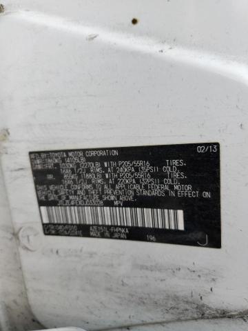 JTLZE4FEXDJ033028 - 2013 TOYOTA SCION XB 白色 照片 12