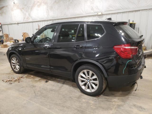 5UXWX9C57D0A29231 - 2013 BMW X3 XDRIVE28I BLACK photo 2