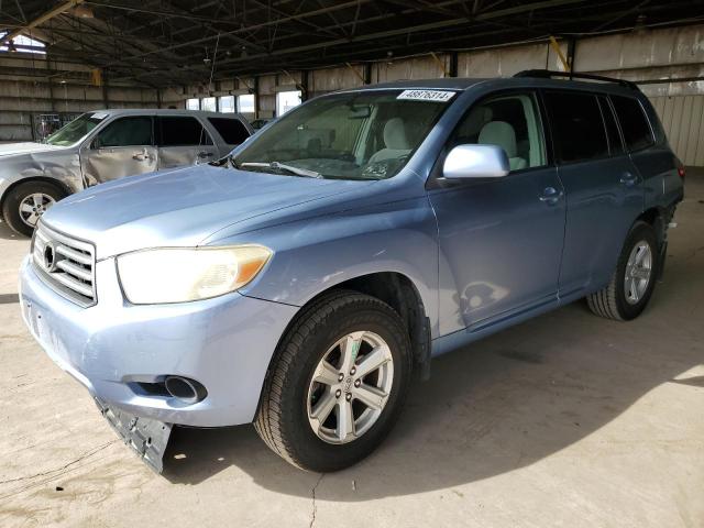 JTEDS41A292083065 - 2009 TOYOTA HIGHLANDER BLUE photo 1