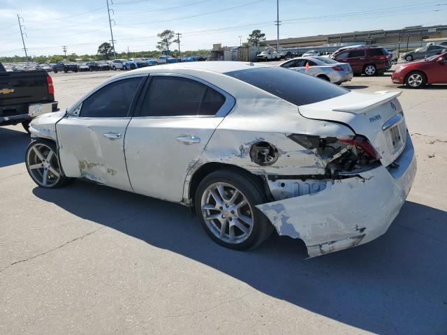 1N4AA5AP2DC809407 - 2013 NISSAN MAXIMA S WHITE photo 2