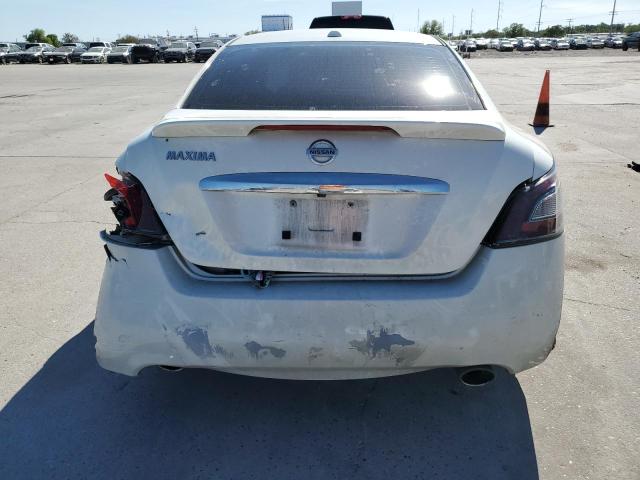 1N4AA5AP2DC809407 - 2013 NISSAN MAXIMA S WHITE photo 6