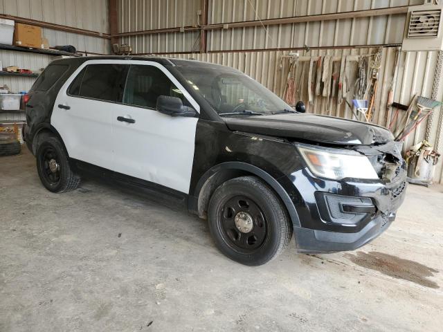 1FM5K8AR5GGB36116 - 2016 FORD EXPLORER POLICE INTERCEPTOR TWO TONE photo 4