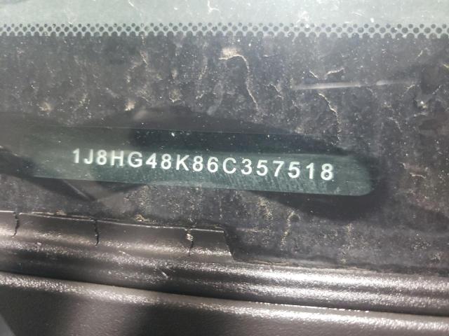 1J8HG48K86C357518 - 2006 JEEP COMMANDER 蓝色 照片 12