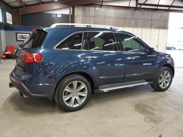 2HNYD2H84CH539390 - 2012 ACURA MDX ADVANCE BLUE photo 3