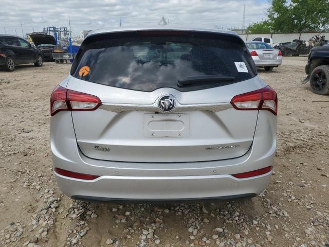 LRBFXBSA7KD125823 - 2019 BUICK ENVISION PREFERRED SILVER photo 6