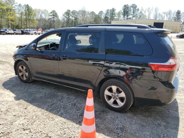 5TDKZ3DC4JS939915 - 2018 TOYOTA SIENNA LE BLACK photo 2