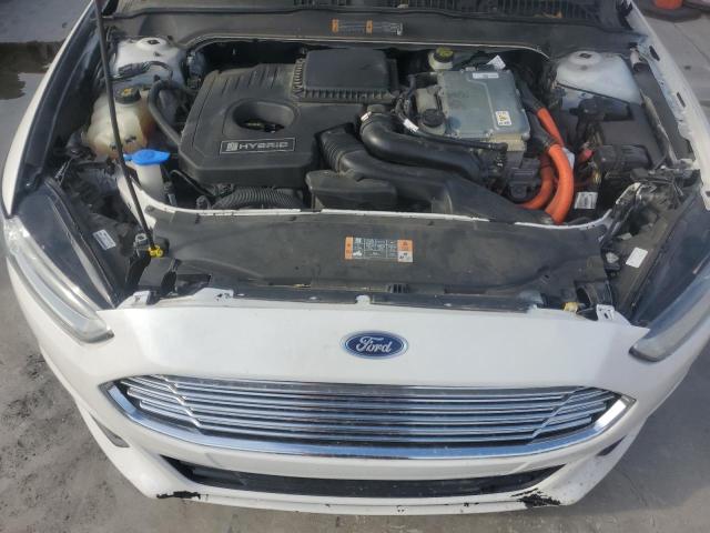 3FA6P0LU6DR338910 - 2013 FORD FUSION SE HYBRID WHITE photo 11