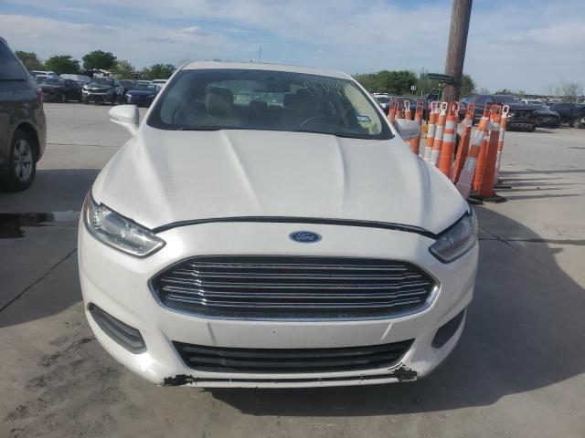 3FA6P0LU6DR338910 - 2013 FORD FUSION SE HYBRID WHITE photo 5