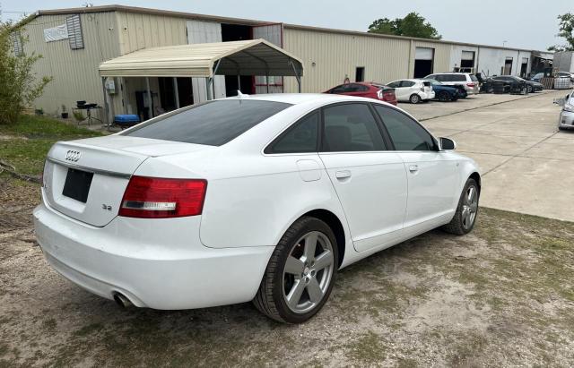 WAUAH94F98N056210 - 2008 AUDI A6 3.2 WHITE photo 4