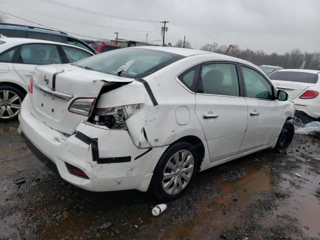 3N1AB7AP5KY213850 - 2019 NISSAN SENTRA S WHITE photo 3