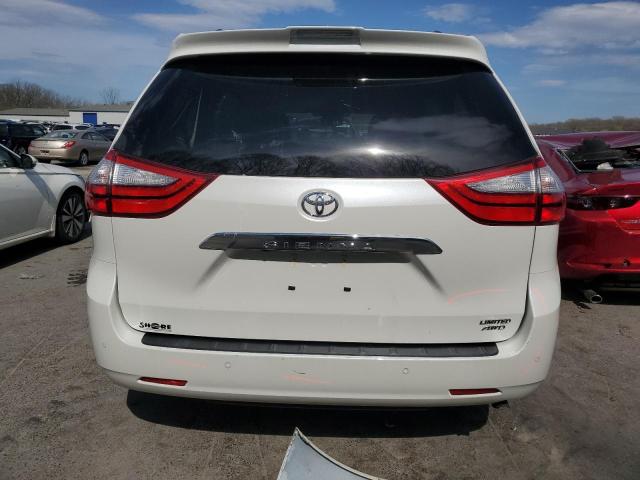 5TDDZ3DC5KS217217 - 2019 TOYOTA SIENNA XLE WHITE photo 6