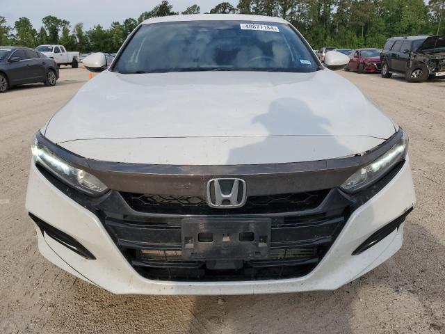 1HGCV1F30JA230740 - 2018 HONDA ACCORD SPORT WHITE photo 5