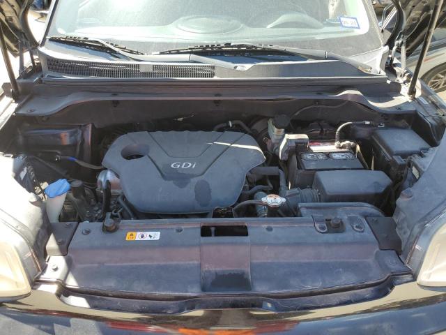 KNDJN2A26E7027266 - 2014 KIA SOUL BLACK photo 11