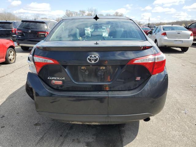 5YFBURHE5FP210576 - 2015 TOYOTA COROLLA L BLACK photo 6