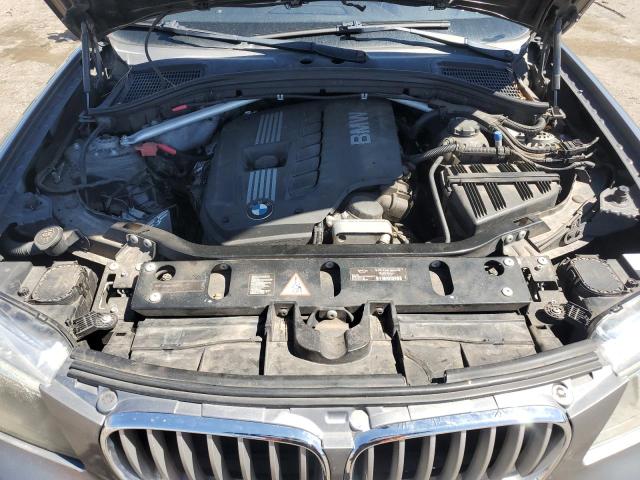 5UXWX5C59BL707432 - 2011 BMW X3 XDRIVE28I GRAY photo 11