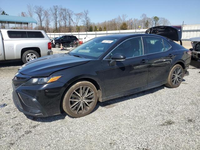 4T1G11AK0PU731933 - 2023 TOYOTA CAMRY SE NIGHT SHADE BLACK photo 1