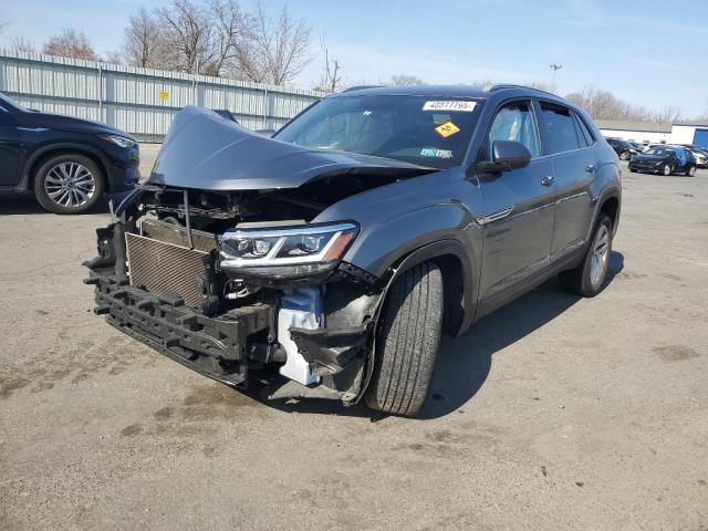 1V26C2CA7LC203597 - 2020 VOLKSWAGEN ATLAS CROS SE GRAY photo 1
