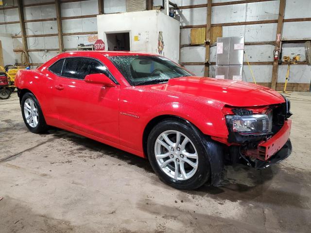 2G1FA1E37E9285091 - 2014 CHEVROLET CAMARO LS RED photo 4