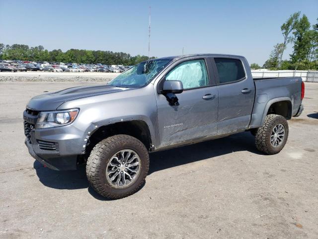 1GCGTEEN2N1322048 - 2022 CHEVROLET COLORADO ZR2 GRAY photo 1