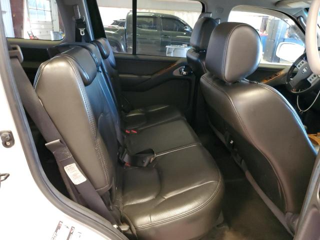 5N1AR18W46C629899 - 2006 NISSAN PATHFINDER LE თეთრი ფოტო 11
