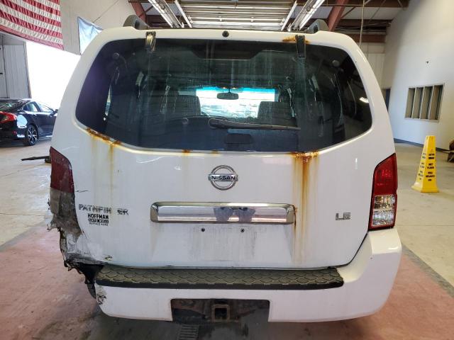 5N1AR18W46C629899 - 2006 NISSAN PATHFINDER LE თეთრი ფოტო 6