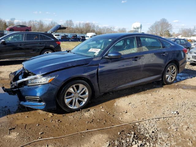 1HGCV1F19JA190107 - 2018 HONDA ACCORD LX BLUE photo 1