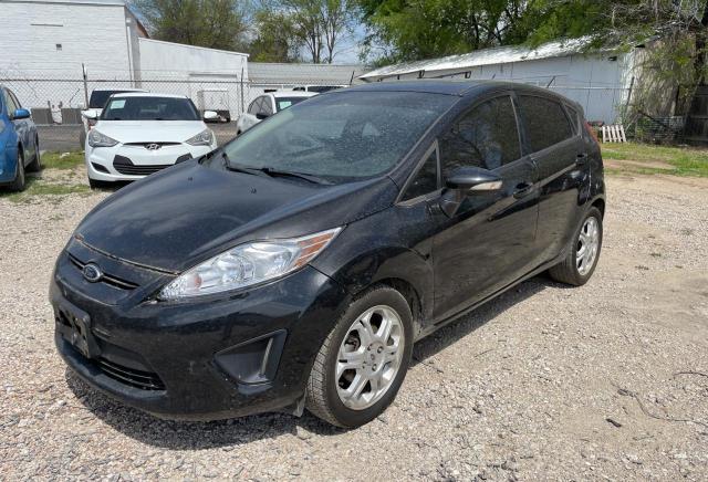 3FADP4FJXDM140960 - 2013 FORD FIESTA TITANIUM BLACK photo 2