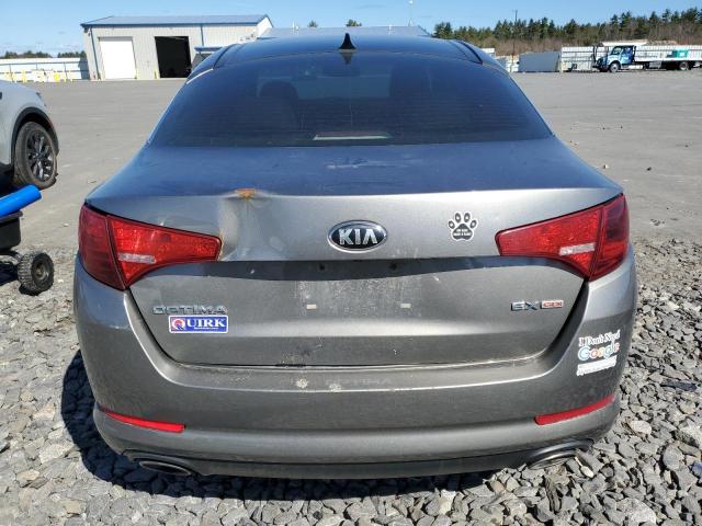 5XXGN4A7XDG196651 - 2013 KIA OPTIMA EX SILVER photo 6