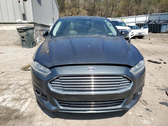 3FA6P0K94FR265214 - 2015 FORD FUSION TITANIUM GREEN photo 5