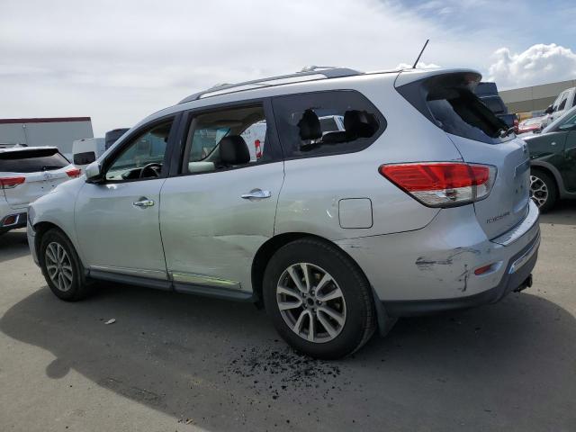 5N1AR2MN1EC648976 - 2014 NISSAN PATHFINDER S SILVER photo 2