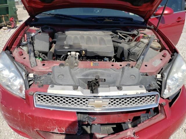 2G1WB5E39F1165345 - 2015 CHEVROLET IMPALA LIM LT RED photo 11