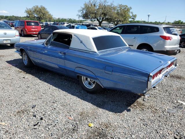 6Y87Z100564 - 1966 FORD THUNDERBIR BLUE photo 2