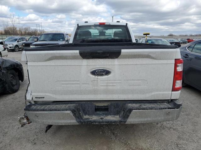 1FTMF1C52NKE14552 - 2022 FORD F150 WHITE photo 6