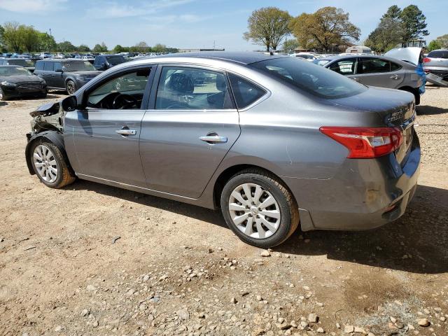 3N1AB7APXHL648854 - 2017 NISSAN SENTRA S GRAY photo 2