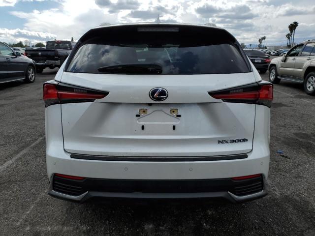 JTJDJRDZ2L5005071 - 2020 LEXUS NX 300H WHITE photo 6