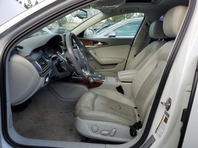 WAUHGBFC0EN123736 - 2014 AUDI A6 PRESTIGE თეთრი ფოტო 7