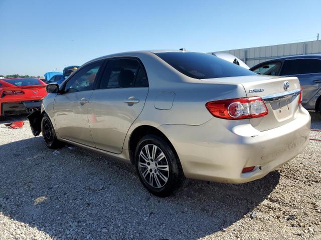 2T1BU4EE3BC582578 - 2011 TOYOTA COROLLA BASE BEIGE photo 2