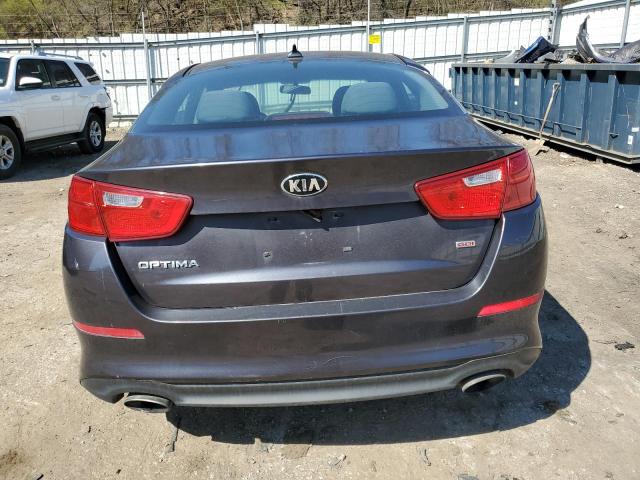 KNAGM4A75F5620342 - 2015 KIA OPTIMA LX CHARCOAL photo 6