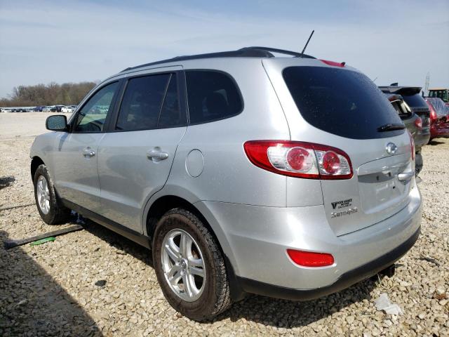 5XYZGDAB8CG124249 - 2012 HYUNDAI SANTA FE GLS SILVER photo 2