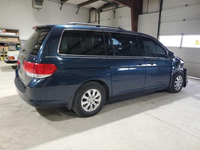 5FNRL3H43AB057674 - 2010 HONDA ODYSSEY EX BLUE photo 3