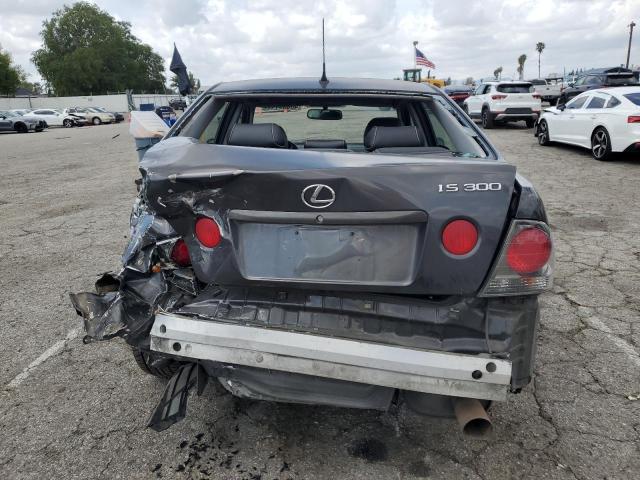 JTHBD192420049744 - 2002 LEXUS IS 300 GRAY photo 6