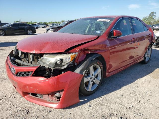 4T1BF1FK7DU673335 - 2013 TOYOTA CAMRY L RED photo 1