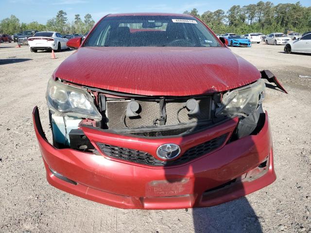 4T1BF1FK7DU673335 - 2013 TOYOTA CAMRY L RED photo 5